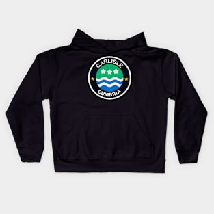 Carlisle - Cumbria Flag Kids Hoodie